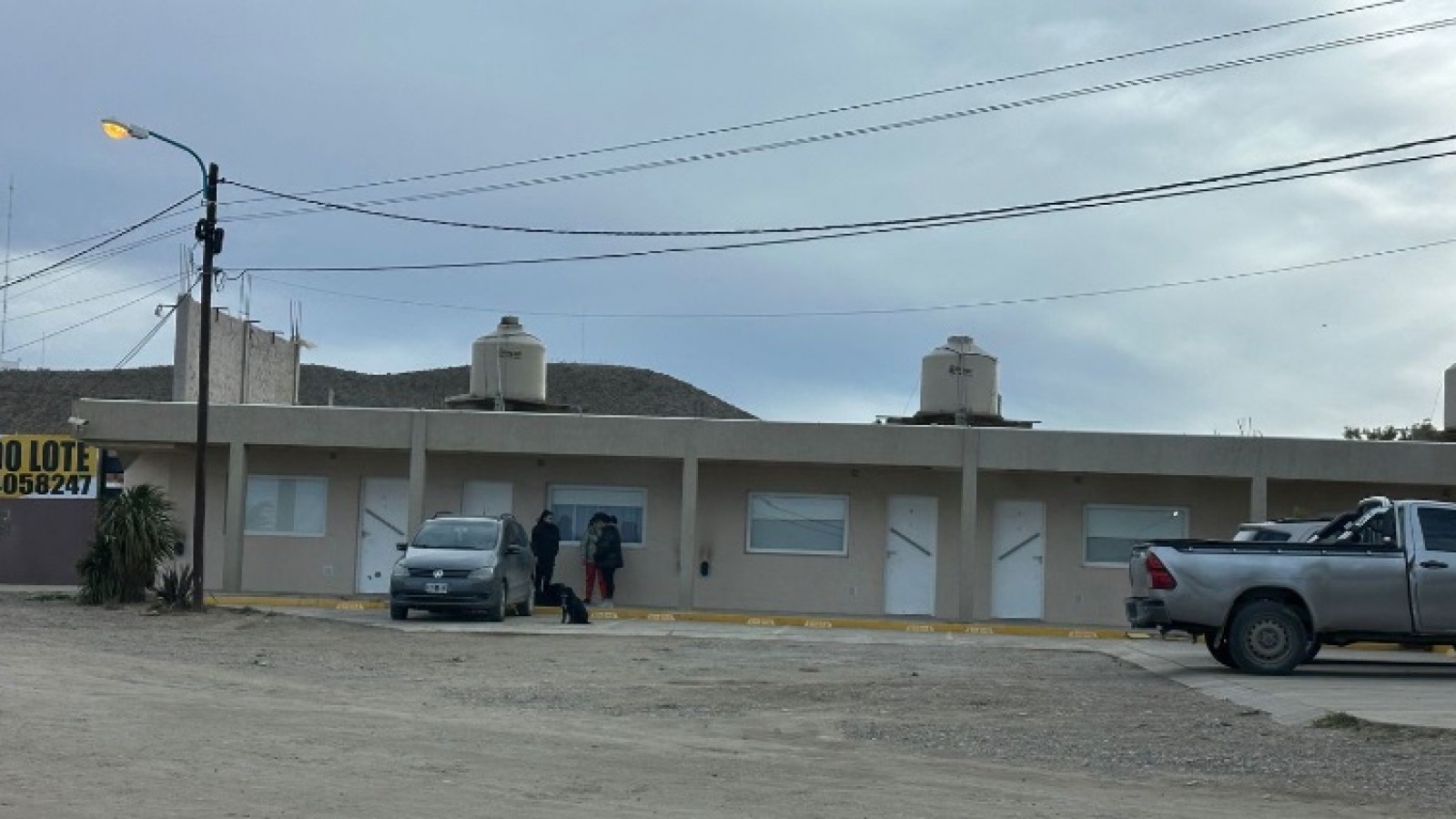 Apart hotel "La Clementina", en donde fue hallado el cuerpo.